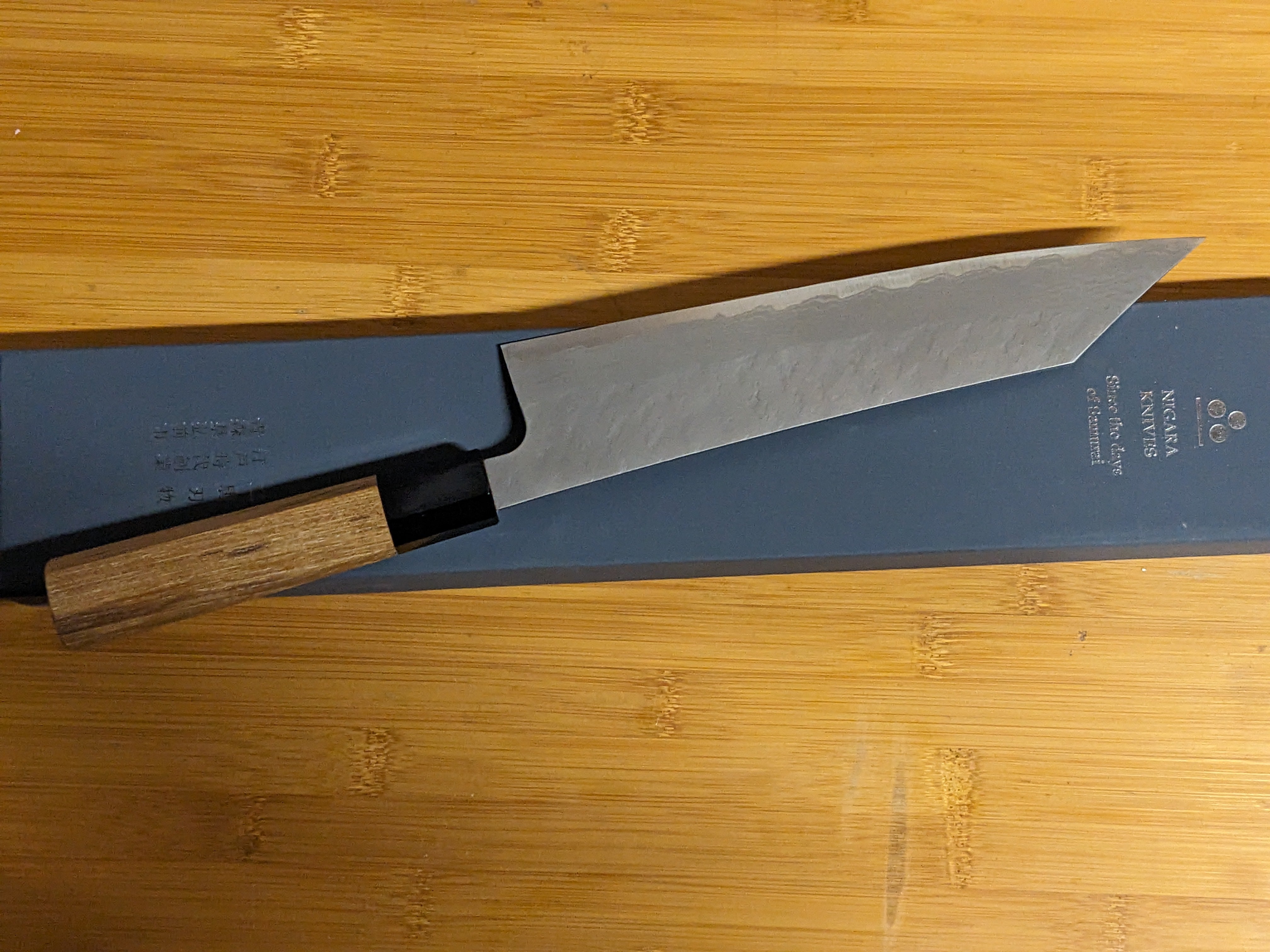 Nigara Gyuto (kiritsuke type) 240mm VG10